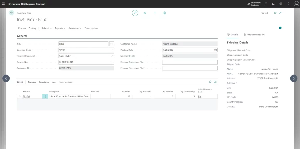 Distribution Warehouse Management