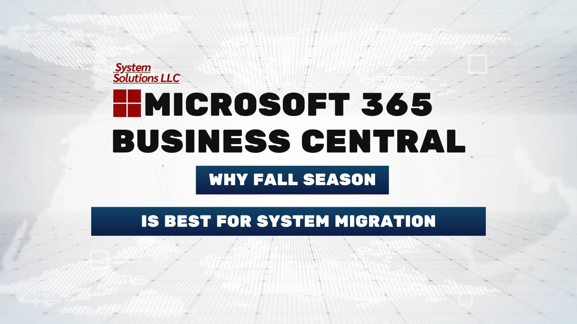 Illustration depicting the seamless transition and collaboration achieved through Microsoft Dynamics 365 Business Central in the Fall season.