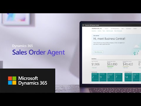 Watch AI Sales Agent in Microsoft Dynamics 365 Business Central