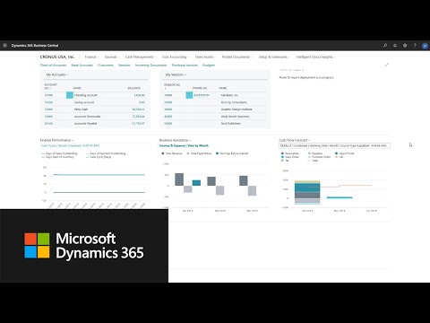 Watch Set up Cash Flow Analyses in Microsoft Dynamics 365 Business Central