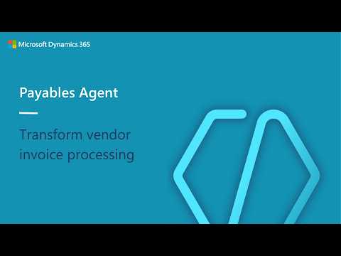 Vendor invoice processing transformation overview