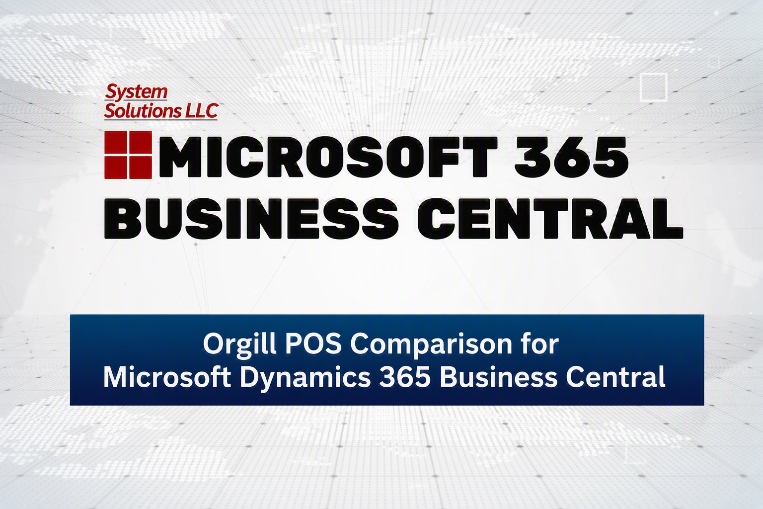 Orgill POS System Comparison